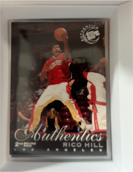 1999 Press Pass Authentics #23 Rico Hill — front
