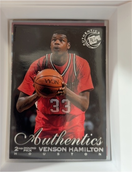 1999 Press Pass Authentics #33 Venson Hamilton — front