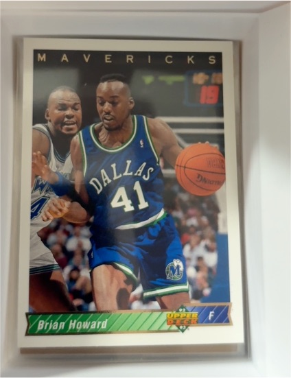 1992-93 Upper Deck #378 Brian Howard — front