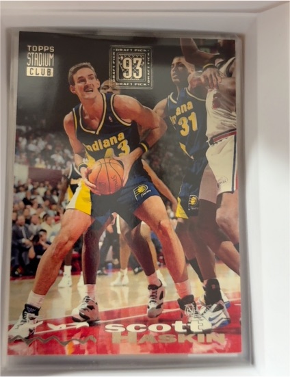 1993-94 Topps Stadium Club #261 Scott Haskin — front