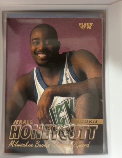1997-98 Fleer #237 Jerald Honeycutt Rookie — front