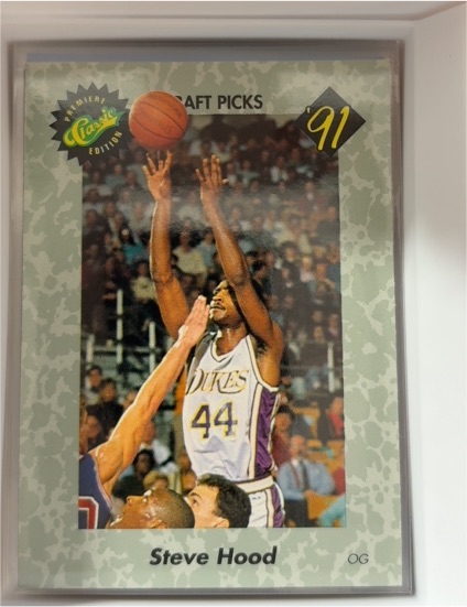 1991 Classic Draft Picks #32 Steve Hood — front