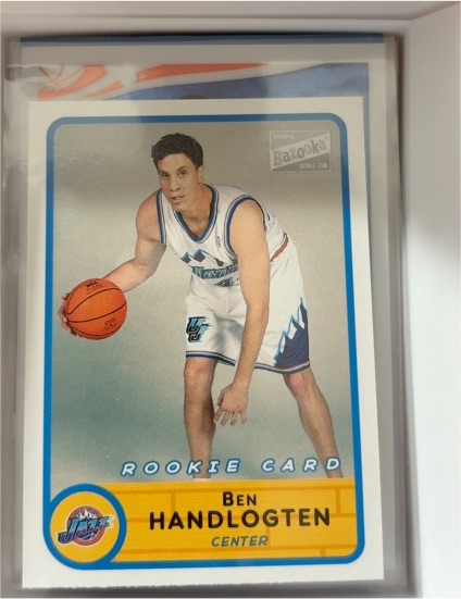 2003-04 Topps Bazooka #248 Ben Handlogten — front