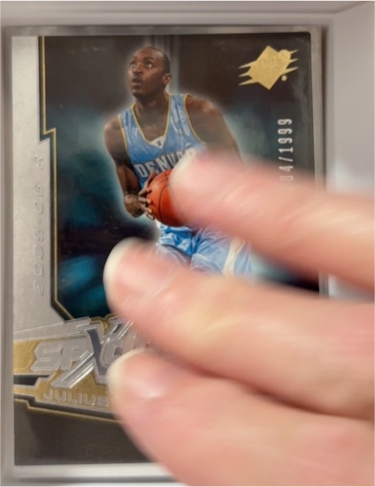 2005-06 Upper Deck SPx #XCR18 Julius Hodge — front