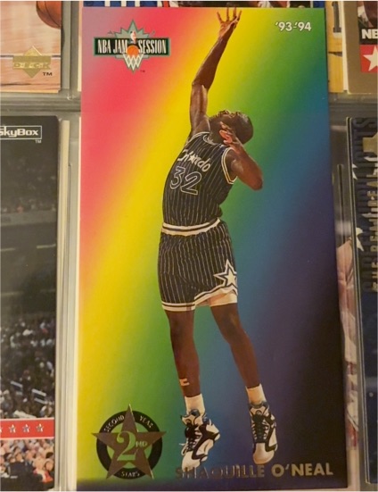1993-94 Fleer NBA Jam Session #7 Shaquille O'Neal — front
