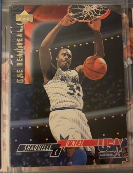 1994 Upper Deck USA Basketball #52 Shaquille O'Neal — front