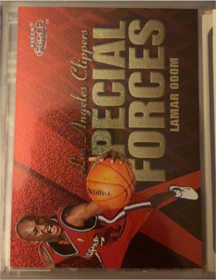 1999-00 Fleer Force Special Forces #2SF Lamar Odom — front