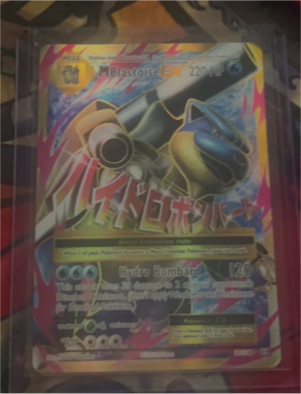 2016 Pokemon XY Evolutions #102 Mega Blastoise EX — front