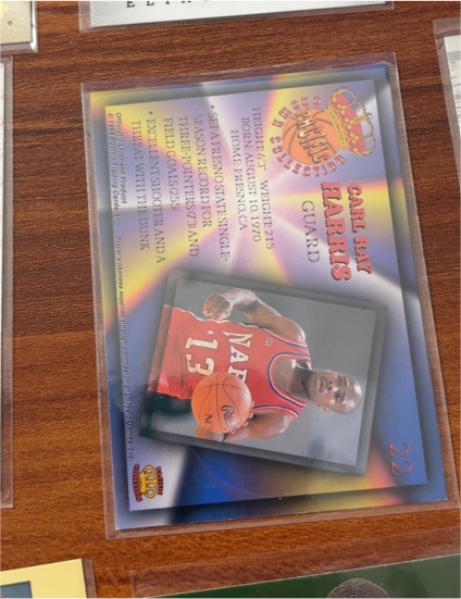 1994 Classic #22 Carl Ray Harris — front