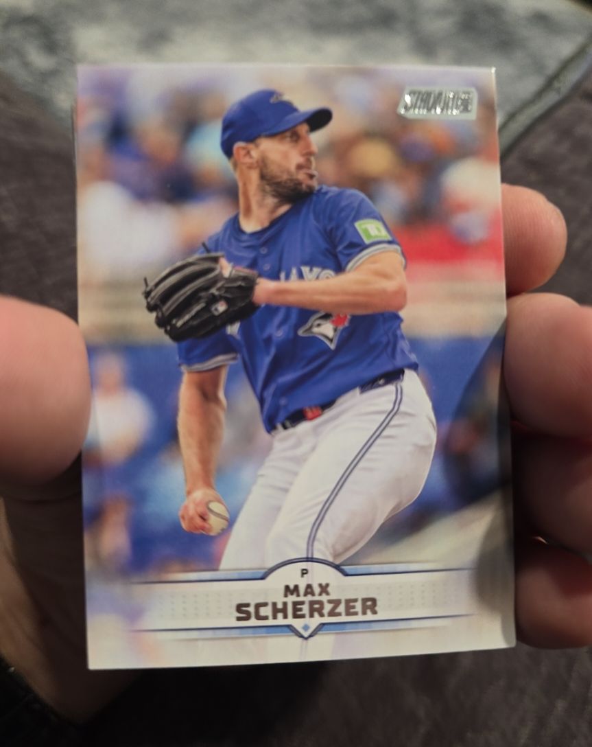 2025 Topps Stadium Club #136 Max Scherzer — front
