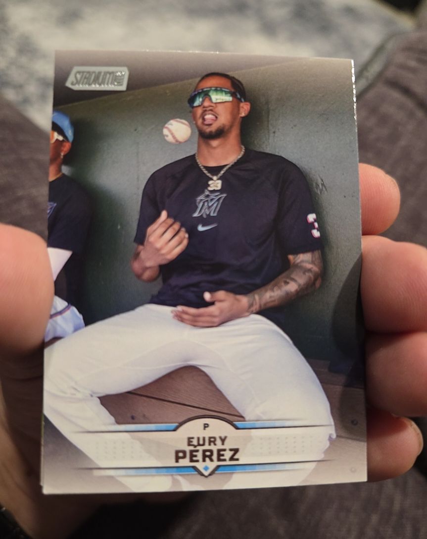 2025 Topps Stadium Club #131 Eury Perez — front
