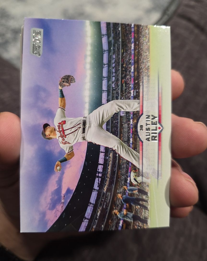 2025 Topps Stadium Club #72 Austin Riley — front