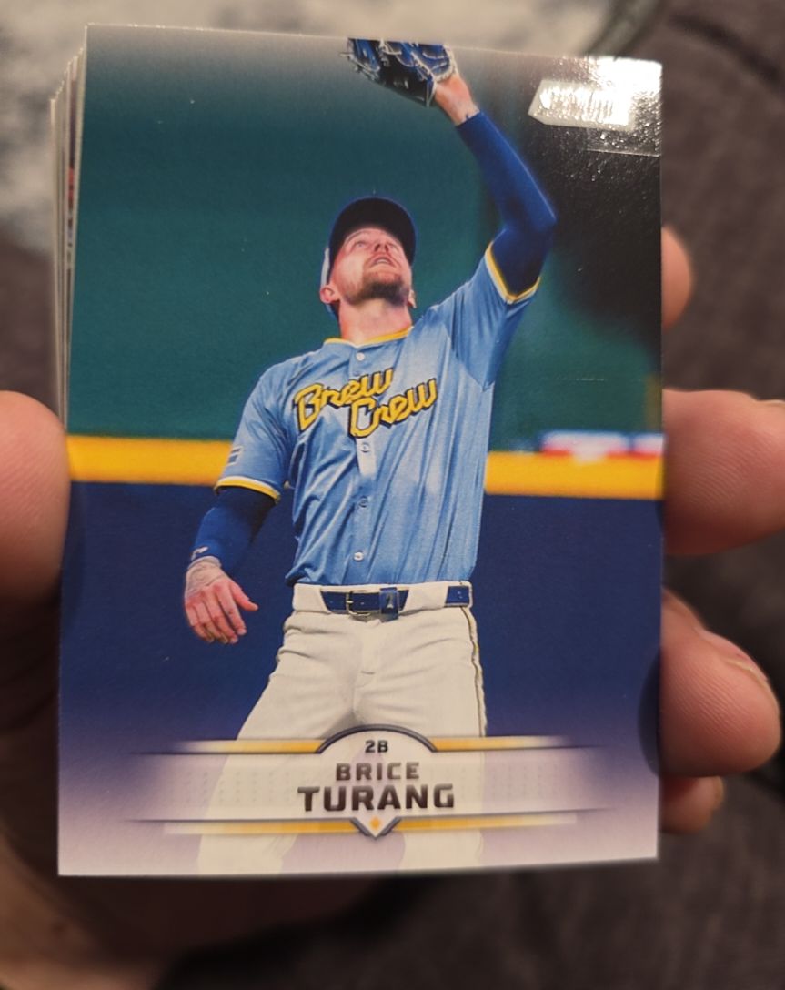 2025 Topps Stadium Club #193 Brice Turang — front