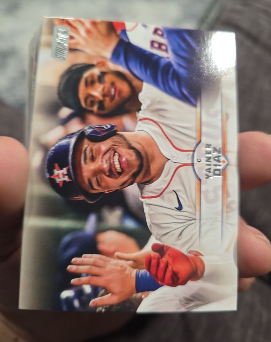 2025 Topps Stadium Club #26 Yainer Diaz — front