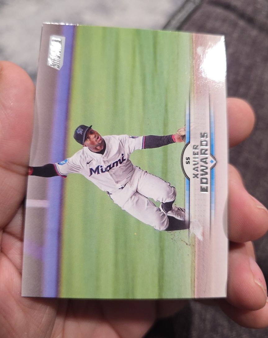 2025 Topps Stadium Club #107 Xavier Edwards — front