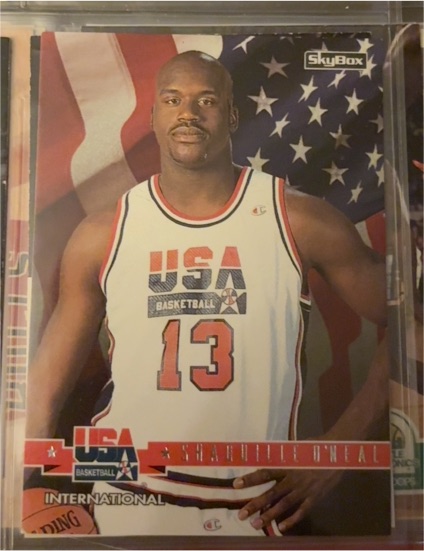 1994 SkyBox USA Basketball #67 Shaquille O'Neal — front