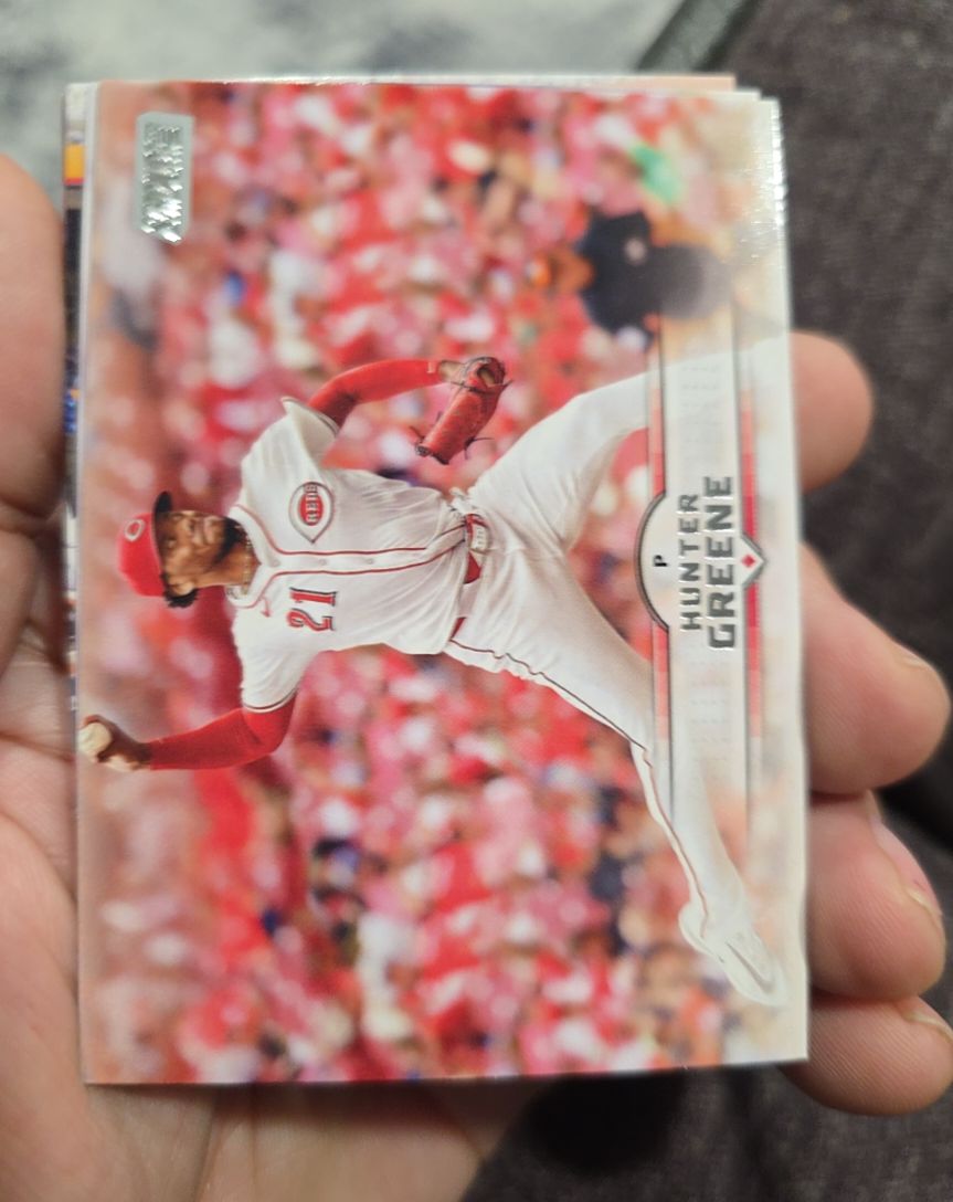 2025 Topps Stadium Club #92 Hunter Greene — front