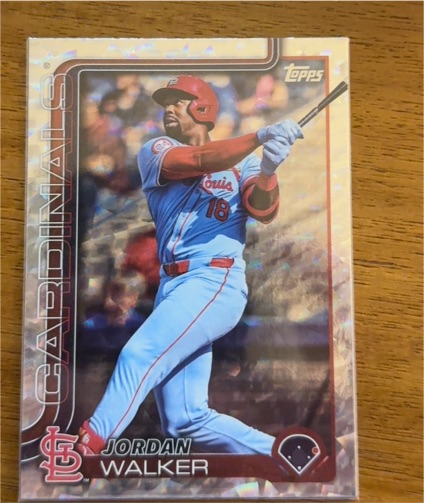2025 Topps Series 2 #485 Jordan Walker — front