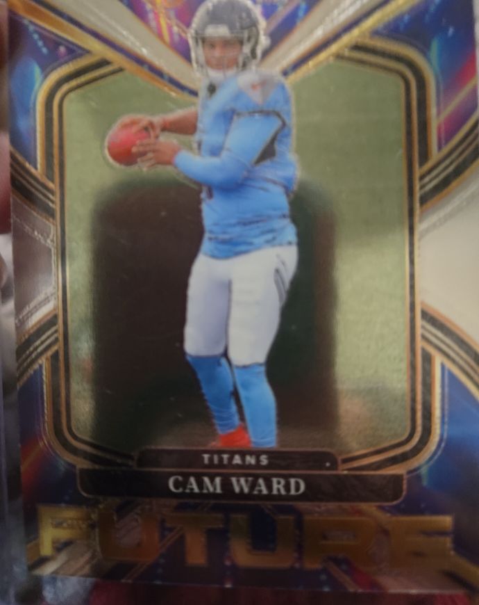 2025 Panini Select #25 Cam Ward — front