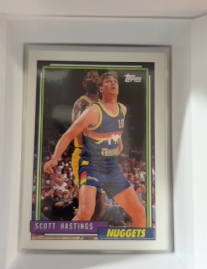1992-93 Topps #50 Scott Hastings — front