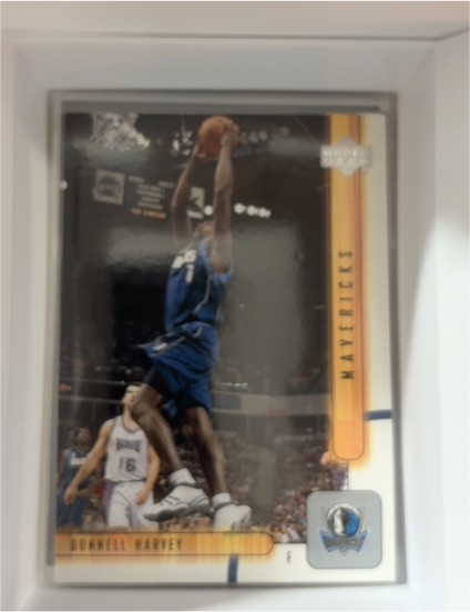 2001-02 Upper Deck #261 Donnell Harvey — front