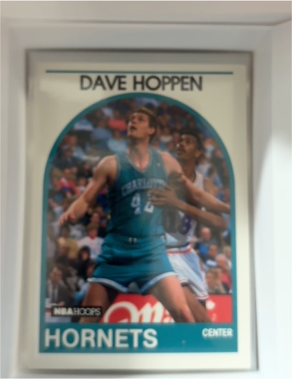 1989-90 NBA Hoops #99 Dave Hoppen — front