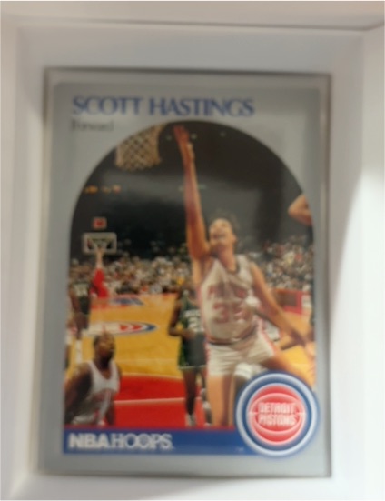 1990-91 NBA Hoops #105 Scott Hastings — front