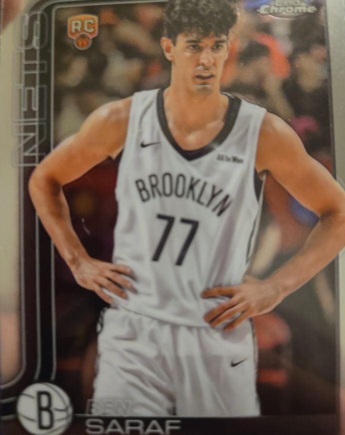 2025-26 Topps Chrome #276 Ben Saraf — front