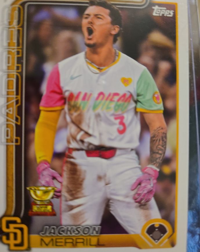 2025 Topps Series 1 #125 Jackson Merrill — front