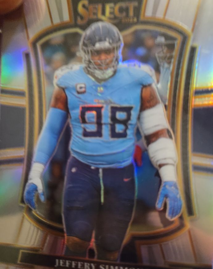 2025 Panini Select Premier Level #125 Jeffery Simmons — front