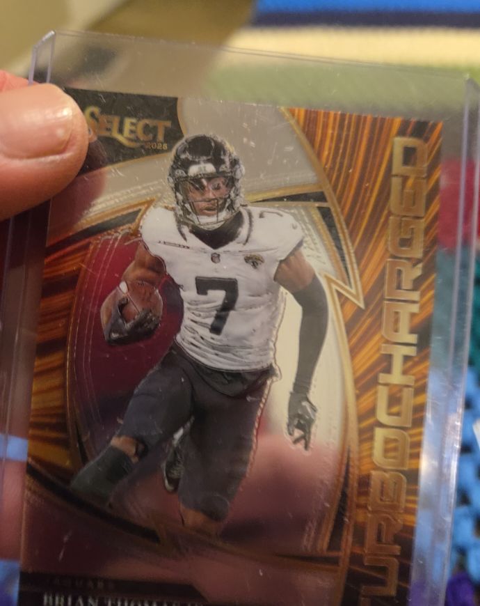 2025 Panini Select #24 Brian Thomas Jr. Turbocharged — front