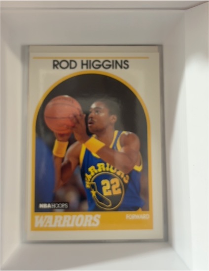 1989-90 NBA Hoops #209 Rod Higgins — front