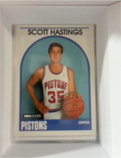 1989-90 Hoops #317 Scott Hastings — front