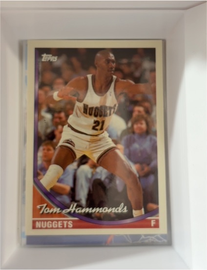 1993-94 Topps #234 Tom Hammonds — front