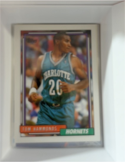 1992 Topps #318 Tom Hammonds — front