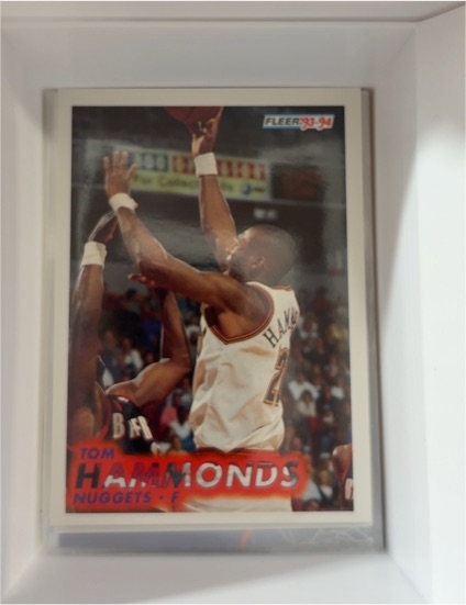 1993-94 Fleer #276 Tom Hammonds — front