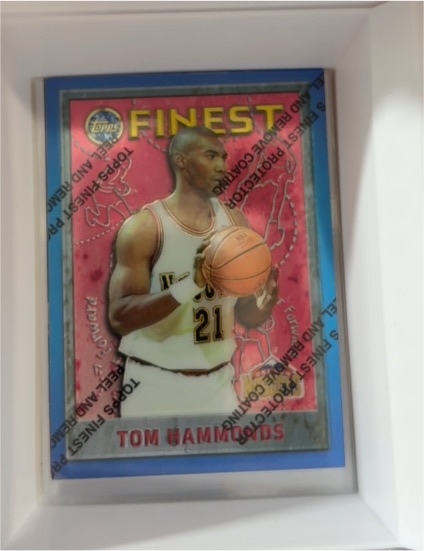 1995-96 Topps Finest #143 Tom Hammonds — front