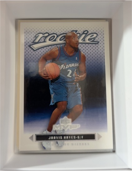 2003-04 Upper Deck MVP #210 Jarvis Hayes Rookie Card — front