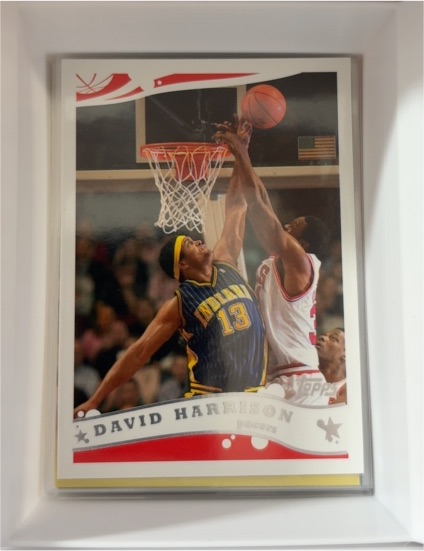 2005-06 Topps #127 David Harrison — front