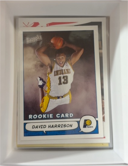 2004-05 Topps Bazooka #219 David Harrison — front