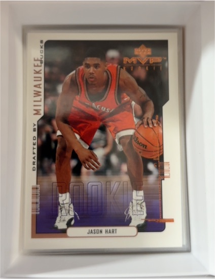 2000-01 Upper Deck MVP #217 Jason Hart Rookie — front