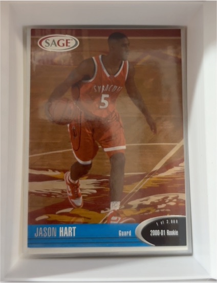 2000 SAGE HIT #A46 Jason Hart Rookie — front