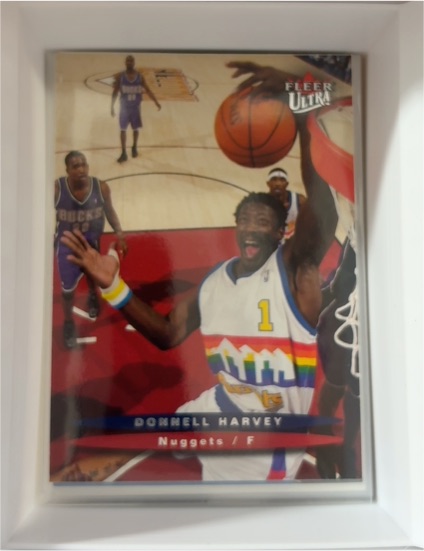2000-01 Fleer Ultra #216 Donnell Harvey — front