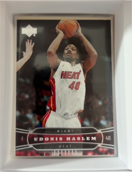2004-05 Upper Deck #101 Udonis Haslem — front
