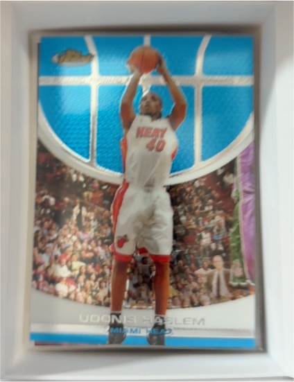 2005-06 Topps Finest #63 Udonis Haslem — front
