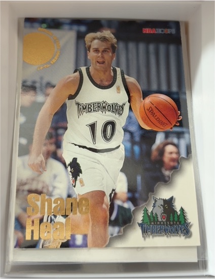 1996-97 NBA Hoops #293 Shane Heal — front