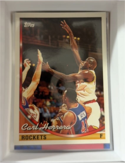1993-94 Topps #216 Carl Herrera — front