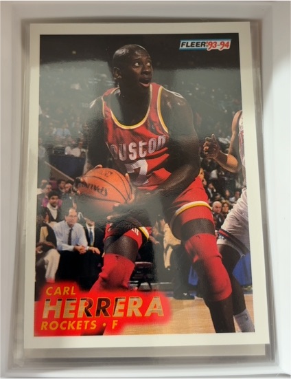 1993-94 Fleer #76 Carl Herrera — front