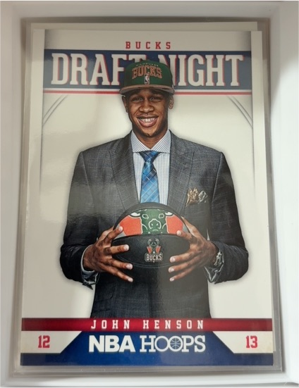 2012-13 NBA Hoops Draft Night #13 John Henson — front