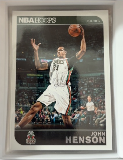 2014-15 Panini NBA Hoops #150 John Henson — front